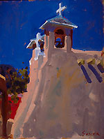 Oil Painting - "Rancho de Taos"