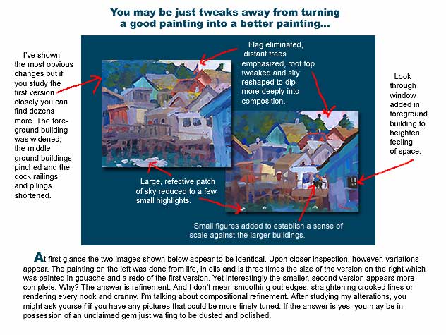 "Fine Tuning a Picture" lesson...