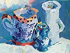 Painting - Vases and Mugs
